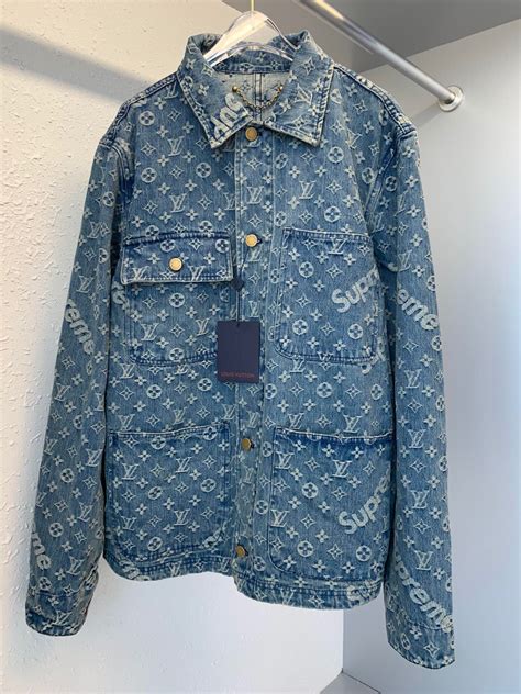 louis vuitton men's denim jacket